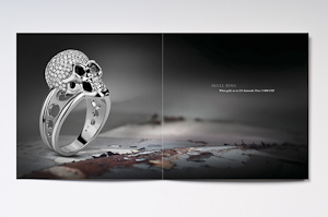 Création catalogue joaillerie présentation bijoux | Ace-Geneva