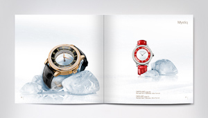 Design catalogue horlogerie. | Manufacture Quinting Genève.